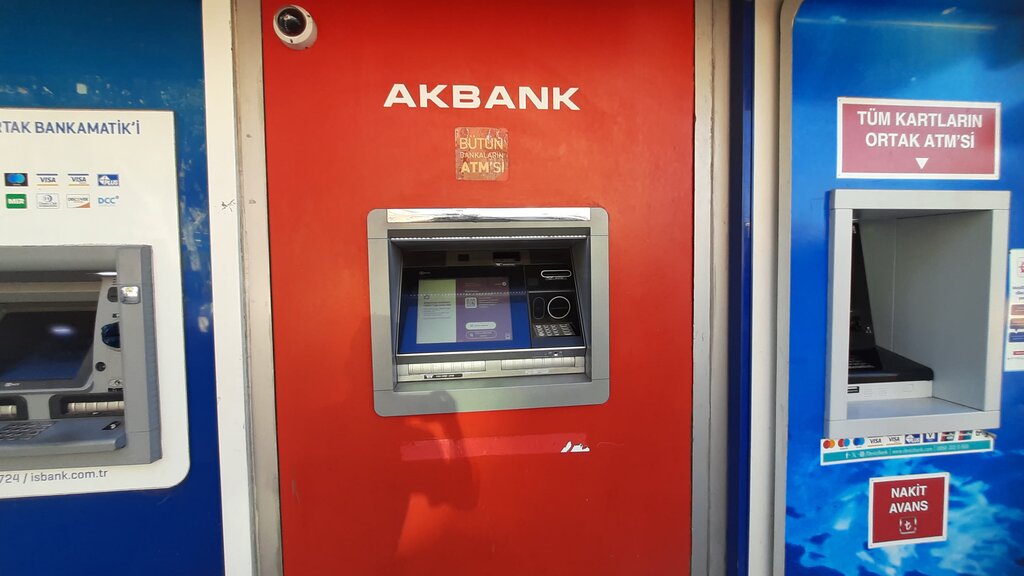 ATM Akbank, Istanbul, photo