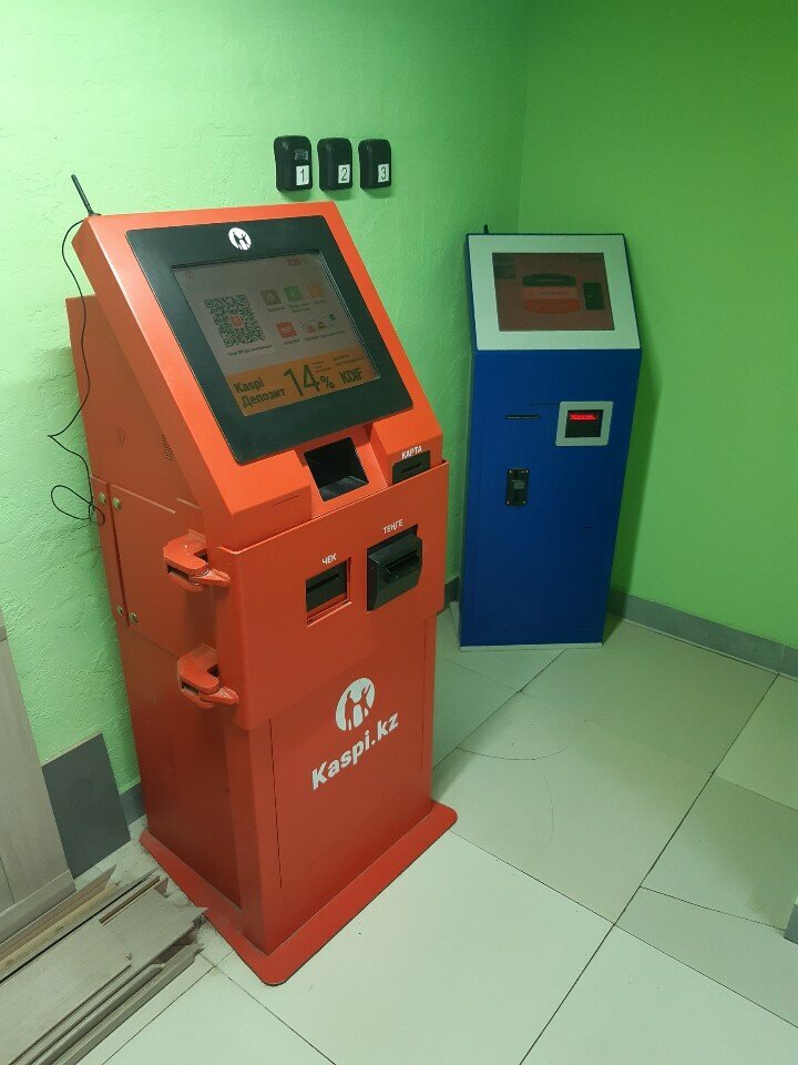 Payment terminal Qiwi, Astana, photo