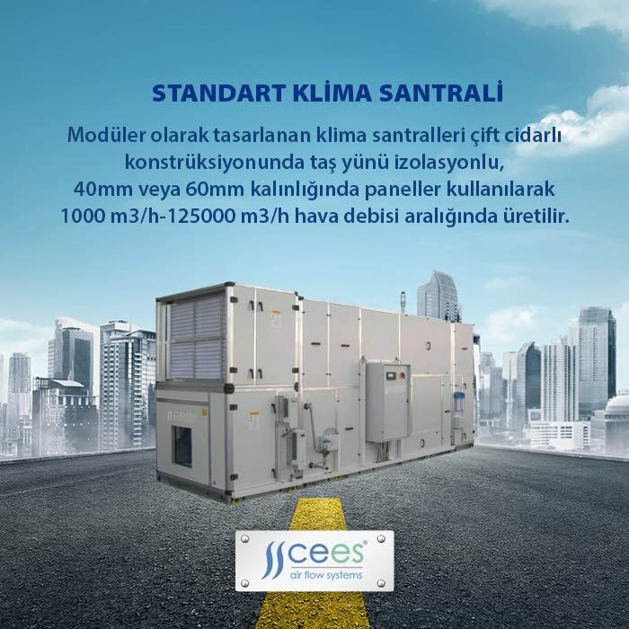 Ventilation systems Cees Hygienic Ventilation Equipment Machinery Construction Commitment Industry, Izmir, photo