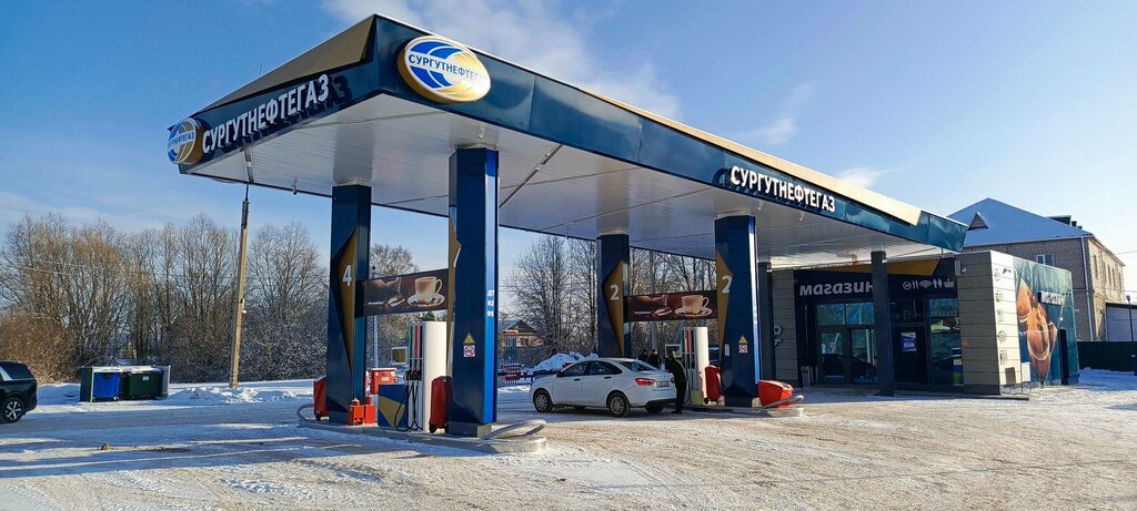 АЗС Сургутнефтегаз, Старая Русса, фото