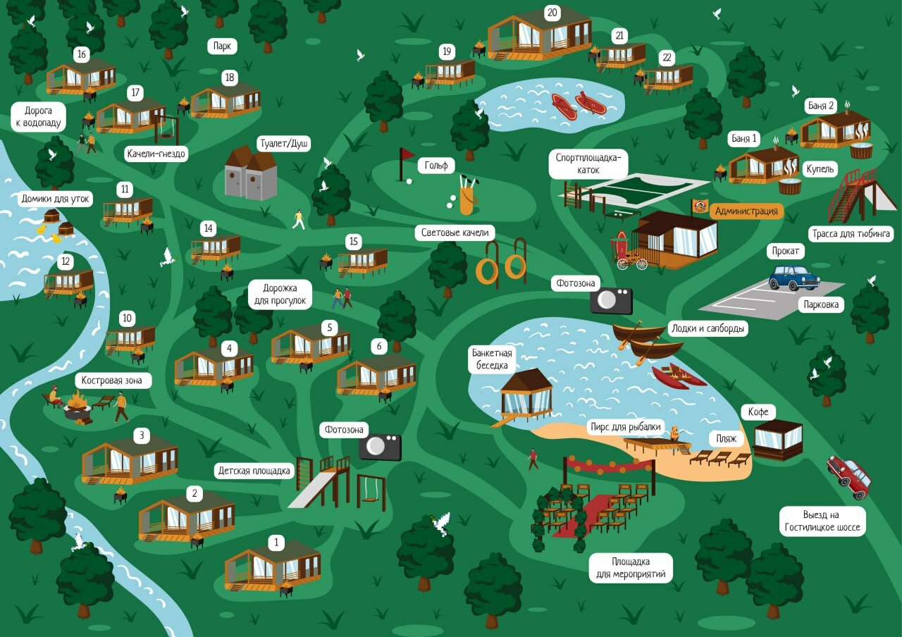 Фото Мишка на прудах