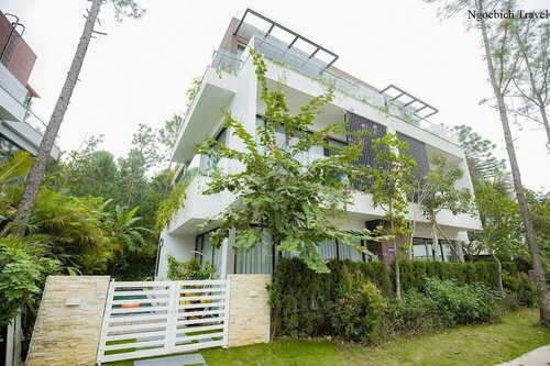 Гостиница Flamingo Dai Lai Resort Vila Tu Nhan BBQ в Виньйене