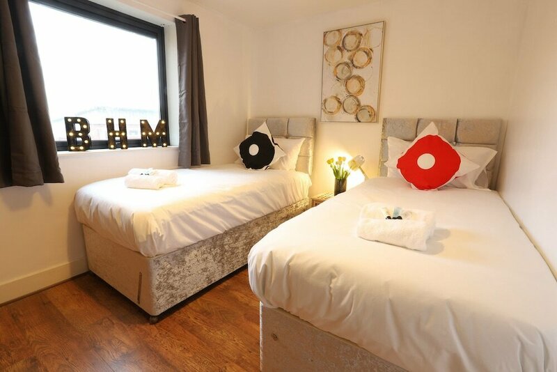 Гостиница Icc Arena Fiveways Central Apartment в Бирмингеме