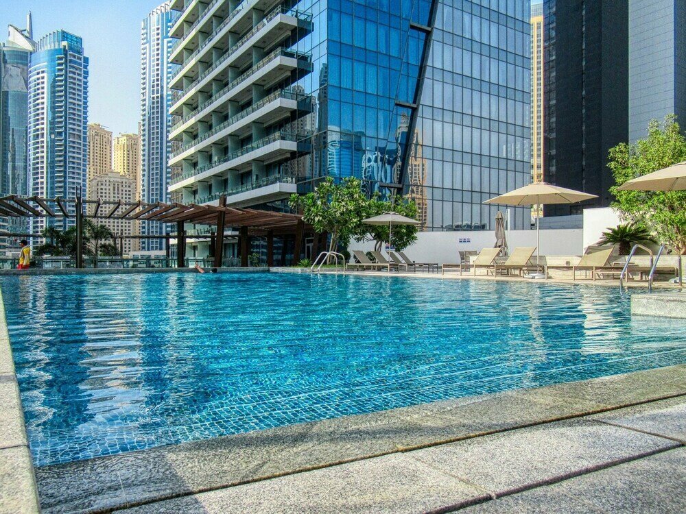 Short-term housing rental Artistically Decorated 1br Apartment In Marina, Dubai, photo