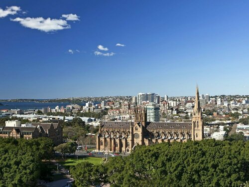 Гостиница Sheraton Grand Sydney Hyde Park в Сиднее