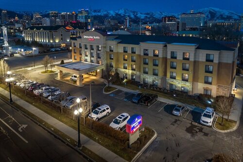 Гостиница SpringHill Suites by Marriott Salt Lake City Downtown в Солт-Лейк-Сити