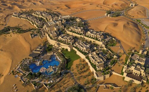 Внешний вид отеля Qasr Al Sarab Desert Resort by Anantara  в Аль-Мираире, фото 3