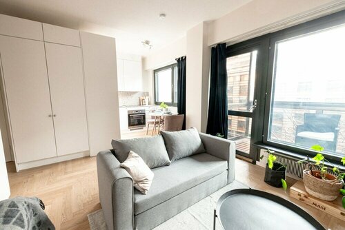 Гостиница 2ndhomes High-quality Studio w Balcony в Хельсинки