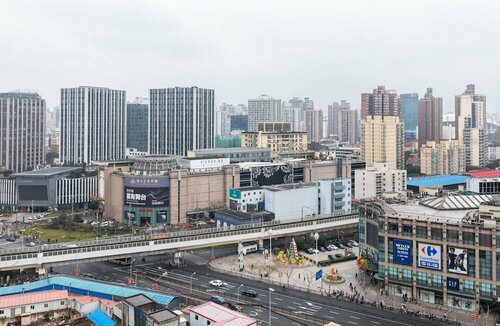 Гостиница Shanghai Yuesu Guyi Road Branch в Шанхае