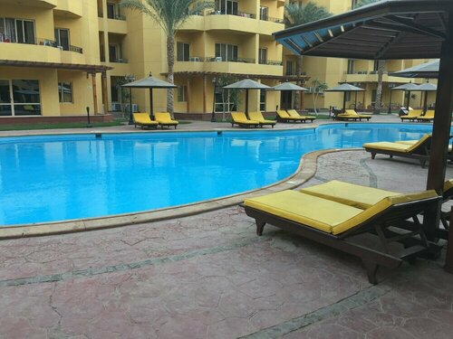 Гостиница Pool View Apart At British Resort 1532 в Хургаде