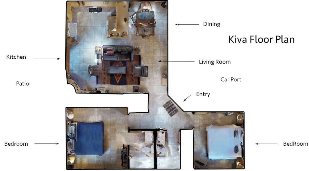 Фото Kiva - Stunning & Lovely With Kiva Fireplace, Walk to the Plaza and the Railyard