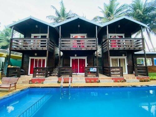 Гостиница Casa Obrigado Beach Cottages Goa в Морджиме