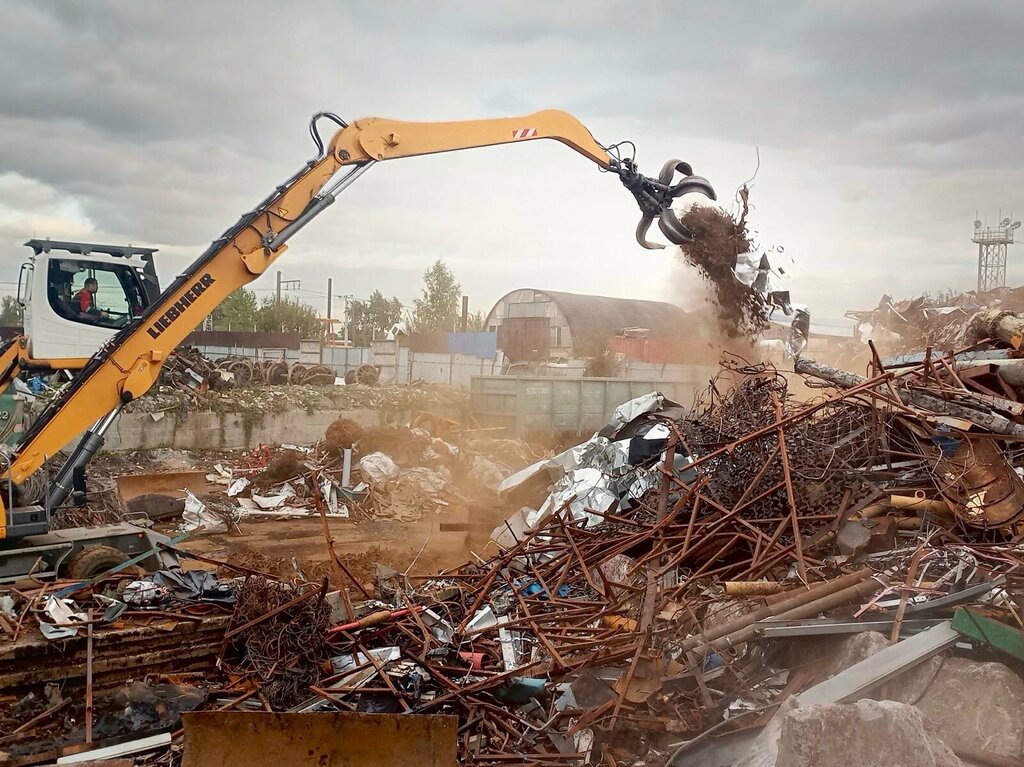 Reception of scrap metal Прием лома, Pskov Oblast, photo