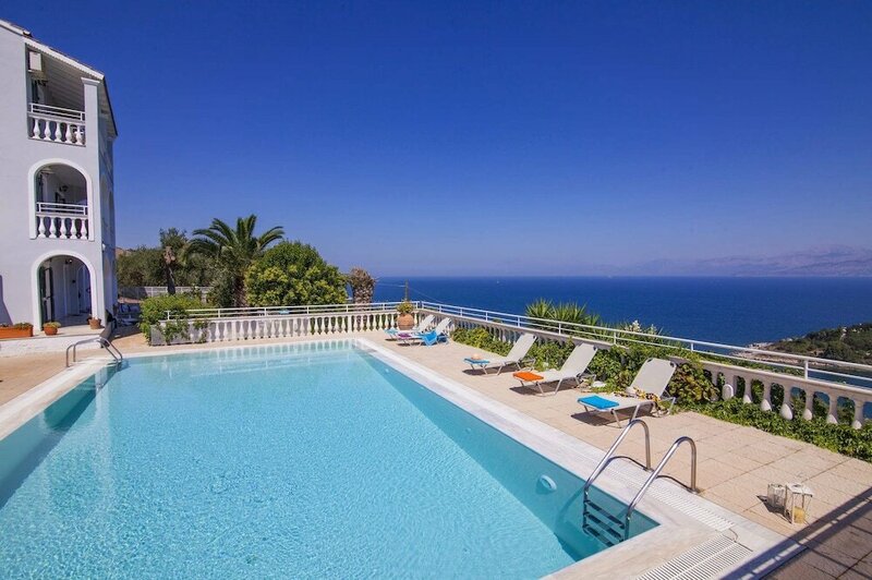 Гостиница Villa Agathi with amazing view and pool