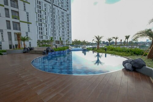 Гостиница Homey And Simply 2Br At Akasa Pure Living Bsd Apartment