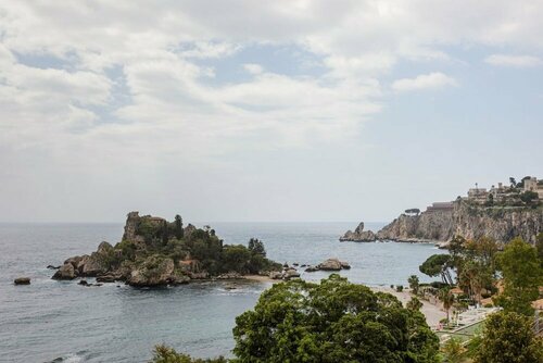 Апартаменты Mazzarò Apartment with Terrace and Seaview