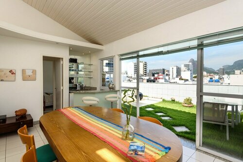 Гостиница Penthouse 2 pax in Ipanema Mqc502 Z1 в Рио-де-Жанейро