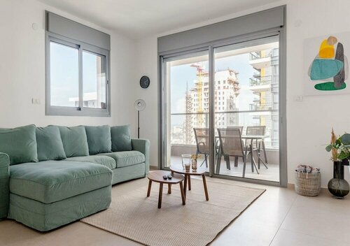Апартаменты Luxury Apartment Best Location Beach View в Бат-Яме