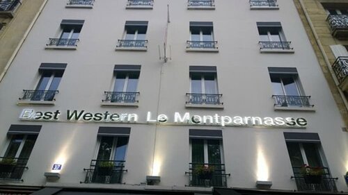 Гостиница Best Western Hôtel Le Montparnasse в Париже