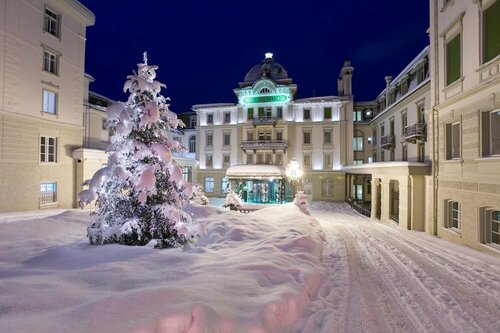 Гостиница Grand Hotel Kronenhof в Понтрезине