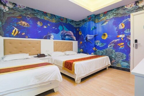 Гостиница Sanya Beach Yard Apartment Wuzhizhou в Санье