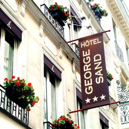 Гостиница Hôtel George Sand в Париже