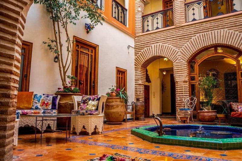 Гостиница Riad Zarka в Марракеше