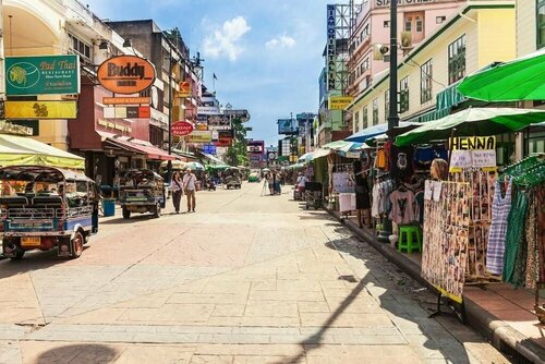 Хостел Bed Station Hostel Khaosan в Бангкоке
