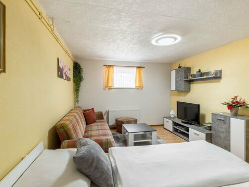 Апартаменты Pleasant Apartment in Damshagen With Terrace and Barbecue