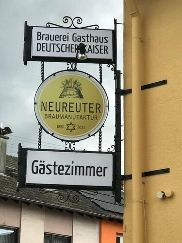 Гостиница Brauerei Gasthaus Deutscher Kaiser