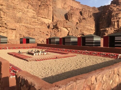 Гостиница Wadi rum open view camp