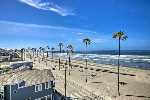 Гостиница Stunning Oceanside Condo w Walk to the Beach в Оушенсайде