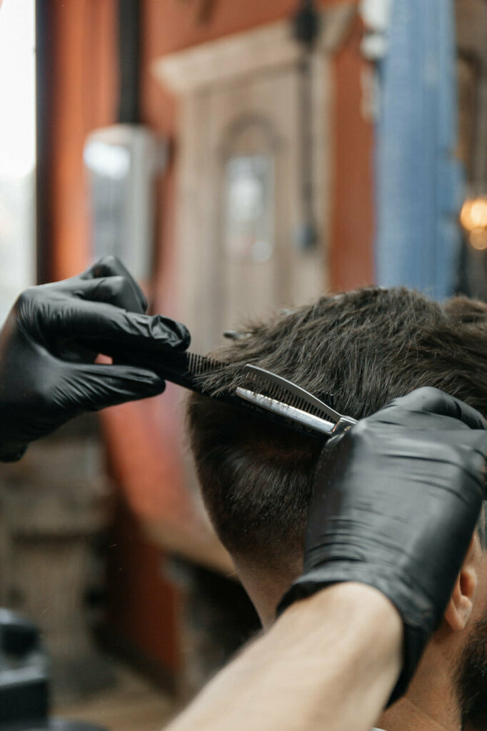 Hairdresser Black Bone, Moscow, photo