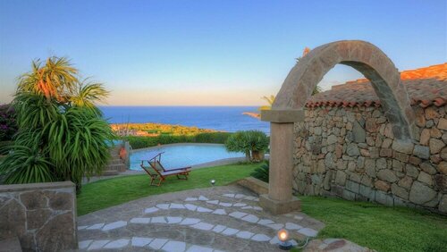 Гостиница Porto Cervo Luxury Villa With Private Pool and Magnificent View
