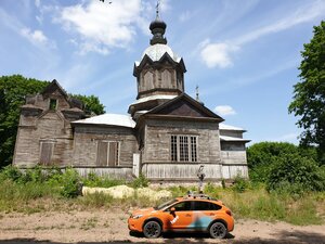 Tserkov Mikhaila Arkhangela V Krapivne (Bryansk Region, Klimovskiy rayon, Chyolkhovskoye selskoye poseleniye, selo Krapivna), orthodox church