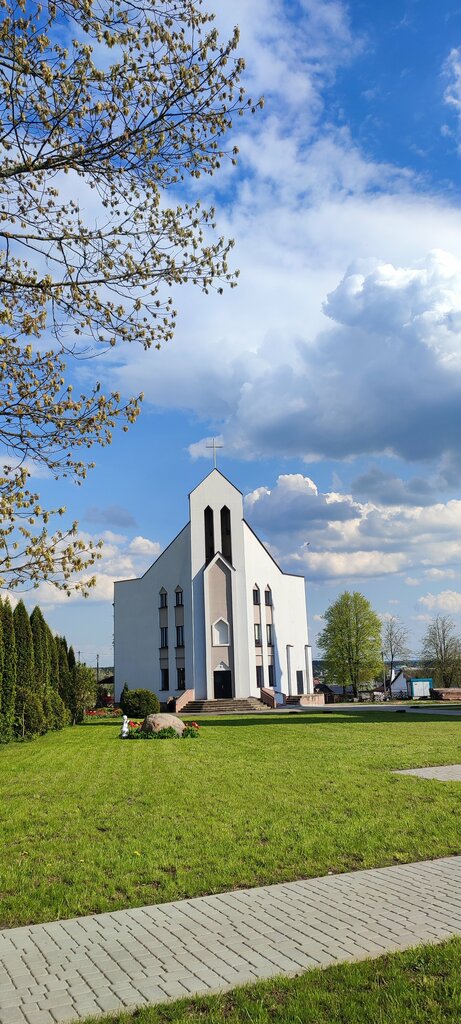 Templo católico Church of Saint Kazimir in Stoŭbcy, , foto