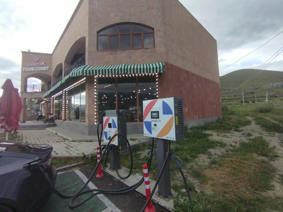Electric car charging station Amperion, Vanadzor, photo