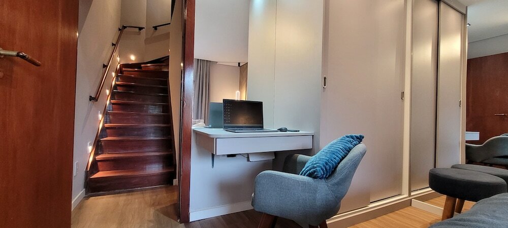 Фото Dúplex Luxo com Piscina Aquecida, Lareira e Wifi