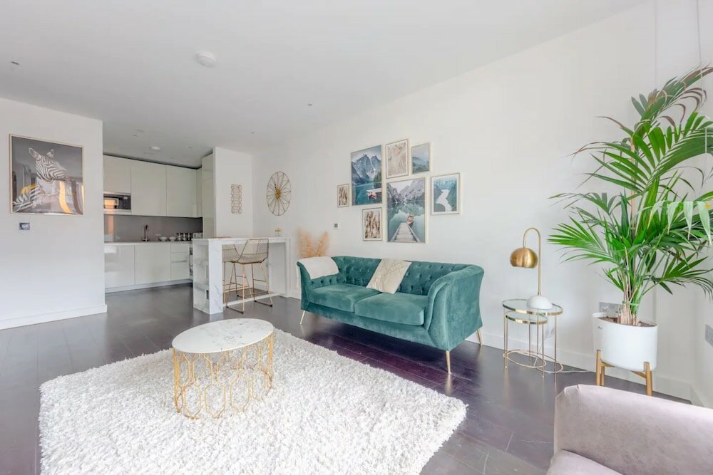 Фото Stylish 1 Bedroom Flat in Nine Elms