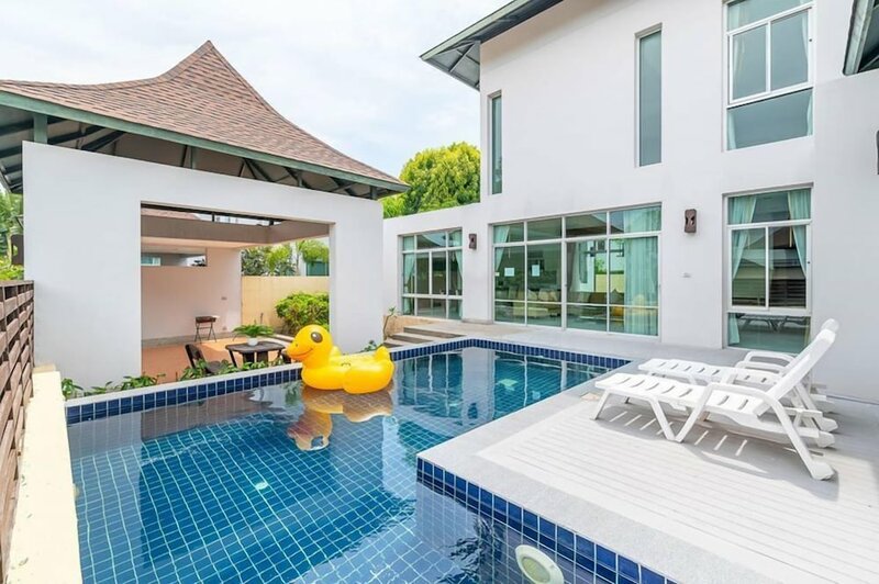 Гостиница AnB Pool Villa 3br Glass House in Pattaya