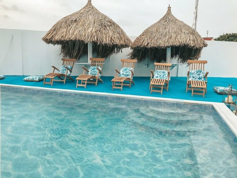 Гостиница Ocean Front Property - Villa 3 Aruba with Hot Tub