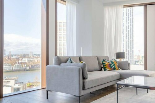 Гостиница Luxurious 3bd Flat by the River Thames - Vauxhall в Лондоне