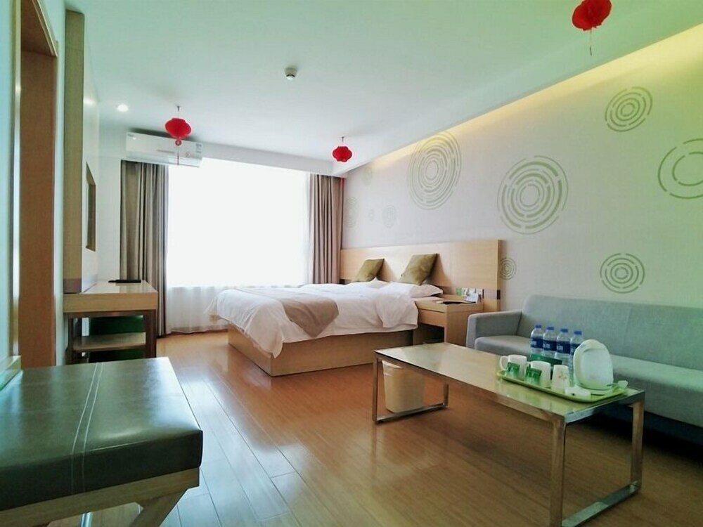 Фото GreenTree Inn Baoji Fengxiang Donghu Business Hotel