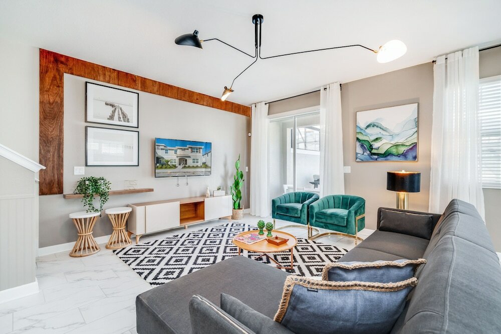 Фото Beautiful, Modern Home W/private Pool! Near Wdw