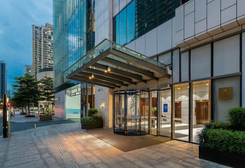 Внешний вид отеля MaxX by Steigenberger Guangzhou Zhujiang New Town в Гуанчжоу, фото 1