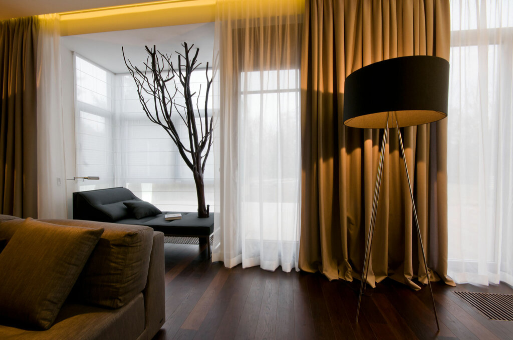 Curtains, curtain rods Anna-Decor, Moscow, photo