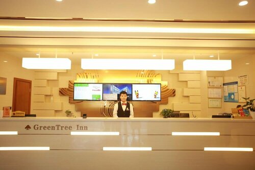 Внешний вид отеля GreenTree Inn Shanghai Hongqiao Airport Hotel в Чаннине, фото 5