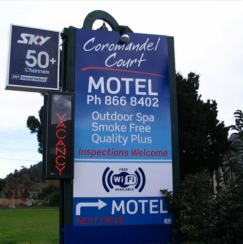 Гостиница Coromandel Court Motel
