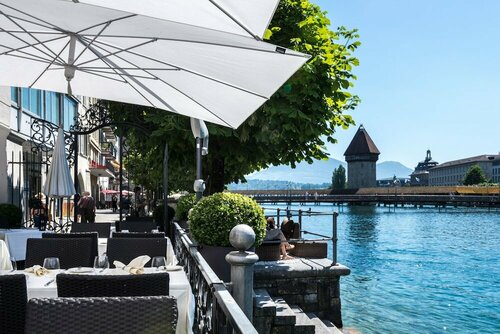 Внешний вид отеля Hotel Des Balances в Люцерне, фото 5