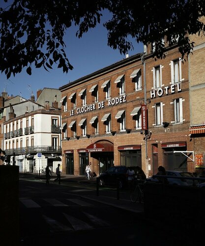 Гостиница Hotel Le Clocher de Rodez в Тулузе